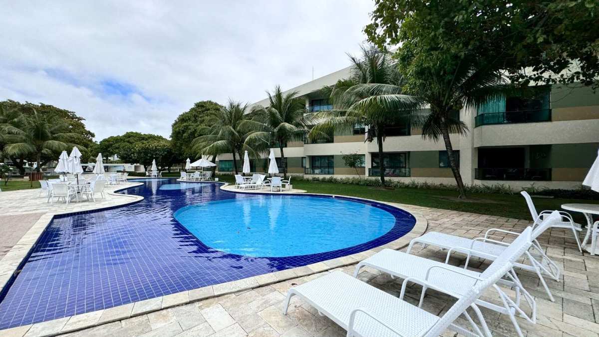 Apartamento 1 Quarto à Beira-Mar | Carneiros Beach Resort | 46,15 m² | Mobiliado - Renata Pontes - Corretora de Imóveis