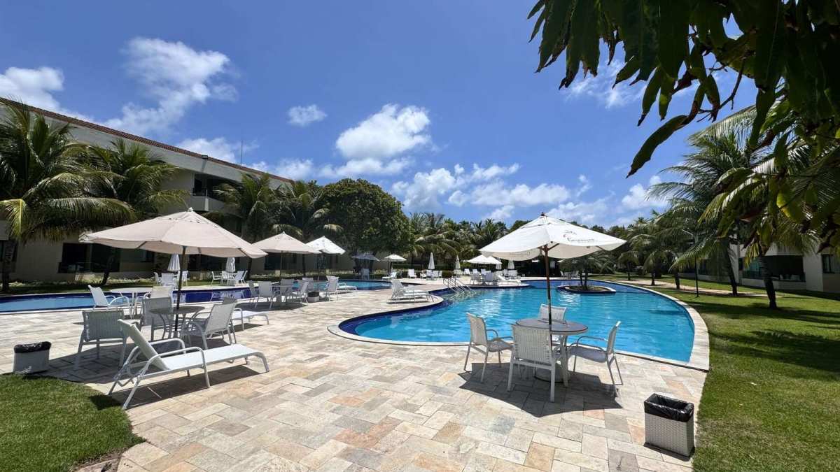 Apartamento 2 Quartos à Beira-Mar | Carneiros Beach Resort | 63,75 m² | Mobiliado - Renata Pontes - Corretora de Imóveis